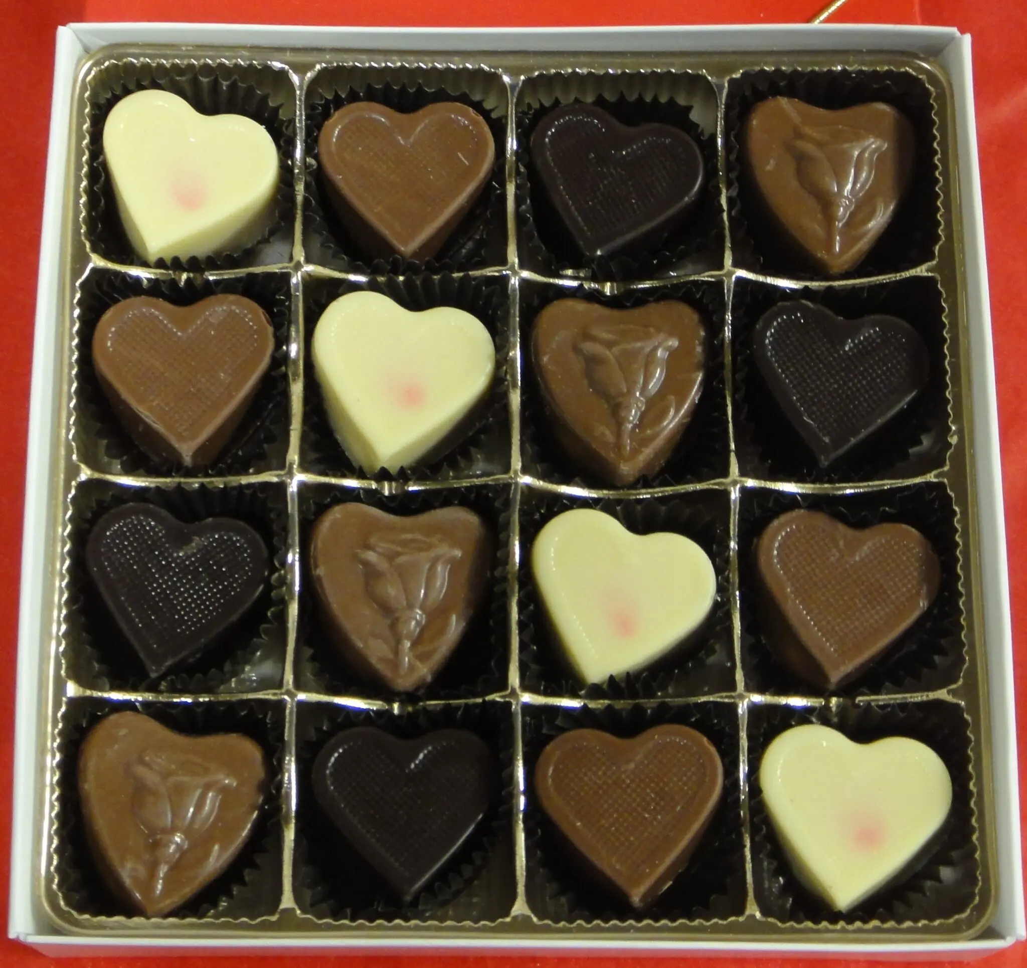 16 Piece Valentine Heart Assortment --SOLD OUT