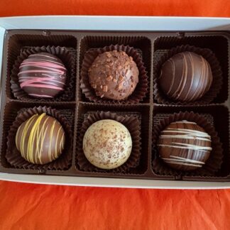 6 Piece Dessert Size Truffles
